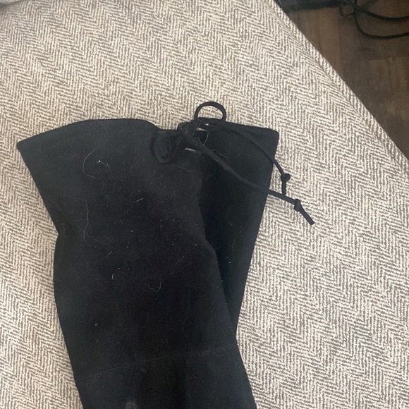 Knee high pull up suede style boots - Picture 4 of 4